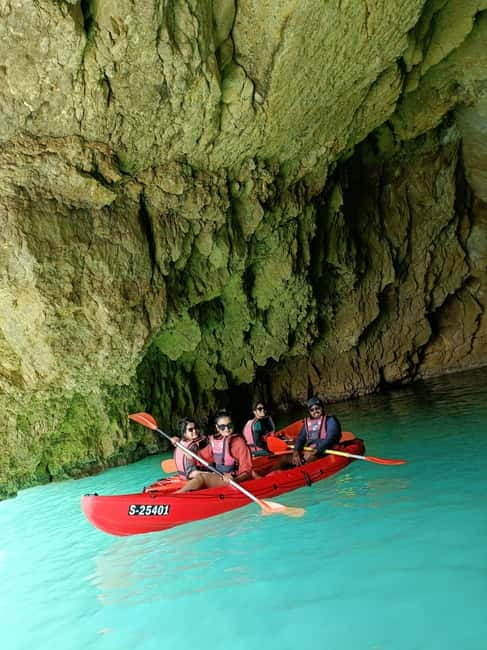 Gozo: 1 Hour Kayak plus +Cave Tour + Drop off Blue Lagoon - My recommendation