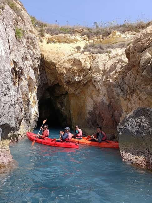 Gozo: 1 Hour Kayak plus +Cave Tour + Drop off Blue Lagoon - The new Comino booking rule