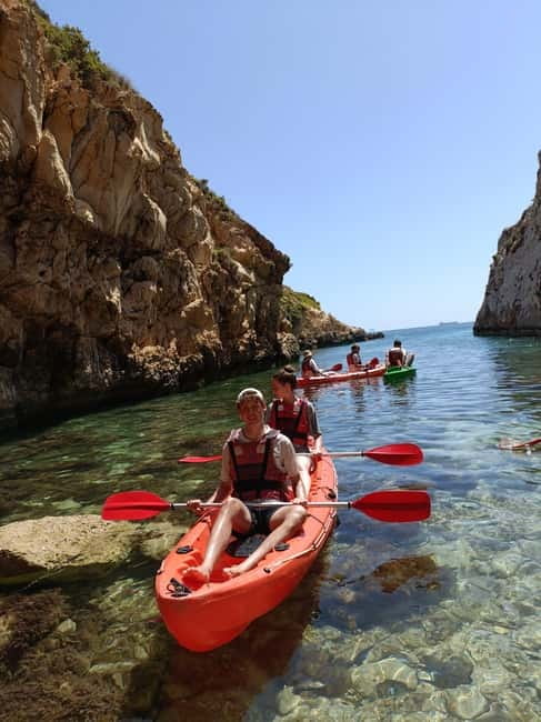 Gozo: 1 Hour Kayak plus +Cave Tour + Drop off Blue Lagoon - Is $41 a fair price?