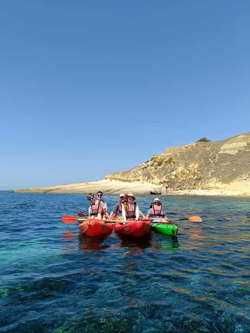 Gozo: 1 Hour Kayak plus +Cave Tour + Drop off Blue Lagoon - Practical preparation for the day