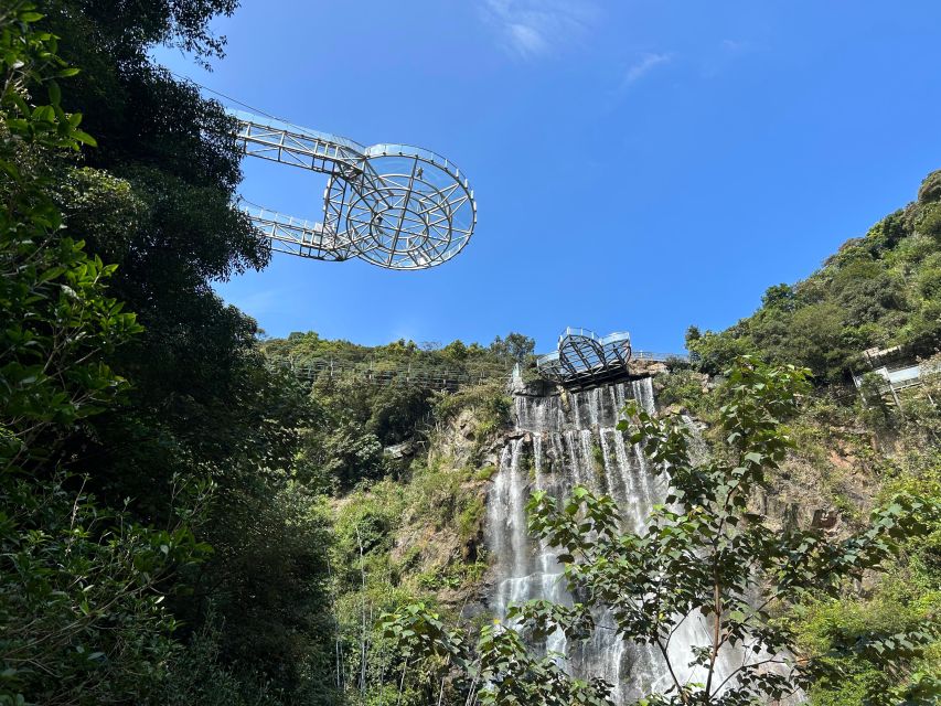 Guangzhou to Gulong Canyon and Cave Fairland PRI Day Tour - Nine waterfalls at Gulong Canyon