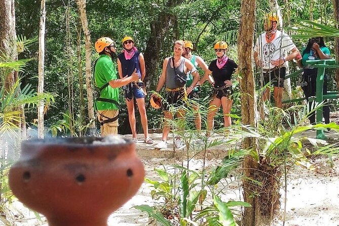 Half-day Adventure: Cenote + Ziplining + ATV Tour - Lunch is useful fuel, not the main attraction