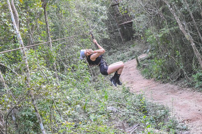 Half Day in Cancun Atvs Ziplines and Cenote Park - Snacks and the Mexican food stop