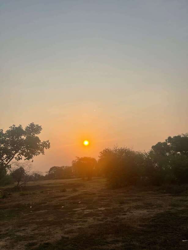 Half-day swing bridge, bamboo train, batcave & Killing cave - The Bat Cave at sunset