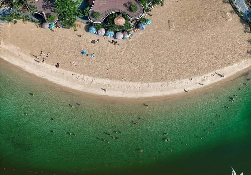 Halong 6 Hours Cruise: Kayak, Cave, Lunch, Beach & Island - Sung Sot Cave brings the scale