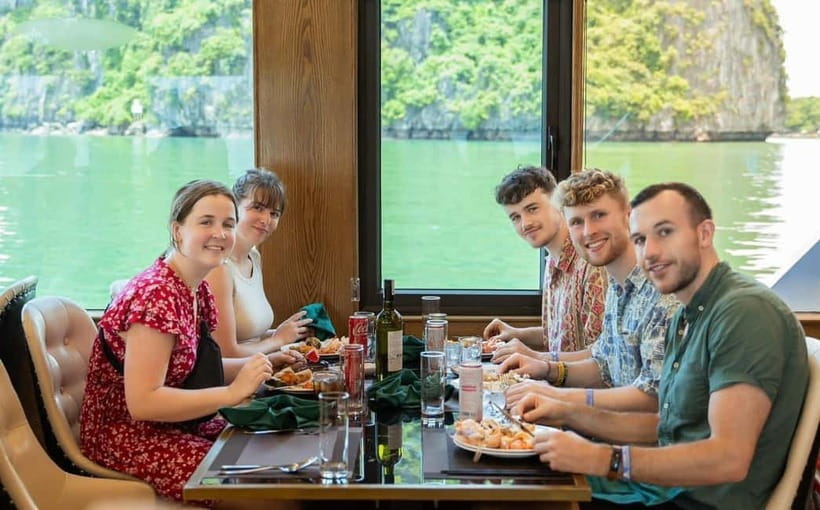 Halong 6 Hours Cruise: Kayak, Cave, Lunch, Beach & Island - Luon Cave by kayak or bamboo boat