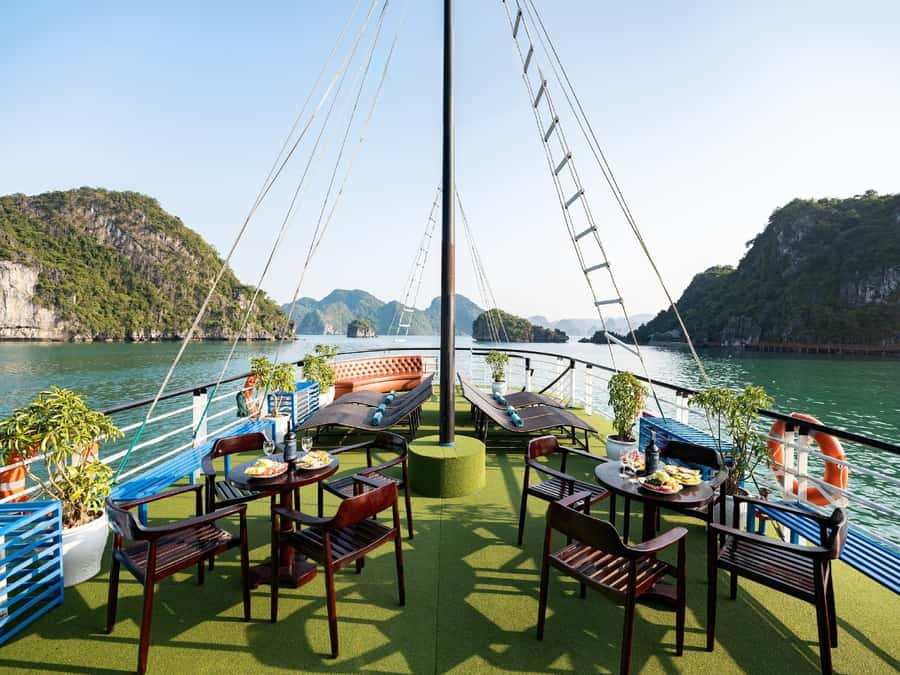 Halong Bay: Day Cruise with Caves, Kayaking & Sunset Party - What the $49 price really covers