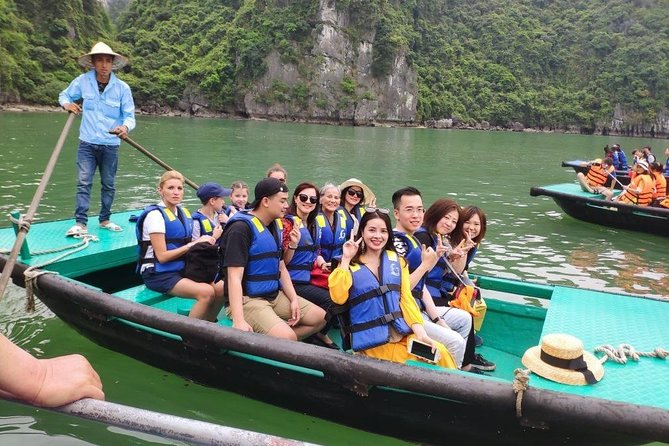 Halong Bay Day Tour With Titop Island, Cave, Kayak & Lunch - Titop Island and the 400-step reward