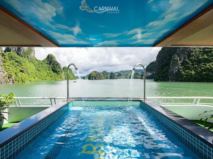 Halong Bay: Luxury Day Cruise, Caves, Kayak & Buffet Lunch - Luon Cave by kayak or bamboo boat