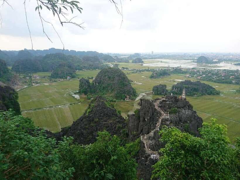 Hanoi: Ninh Binh, Bai Dinh/Hoa Lu, Trang An, & Mua Cave Tour - Trang An boat ride through limestone grottoes