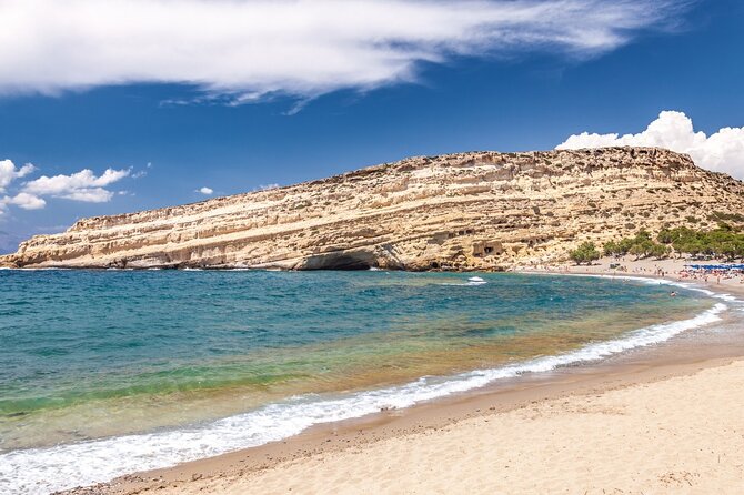 Heraklion: Matala Beach, Hippie Caves & Odigitria Monastery - Key points at a glance