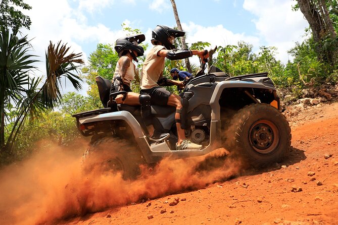 Hidden Cenote Swim & ATV Jungle Adventure with Transportation - A short stop in Puerto Morelos
