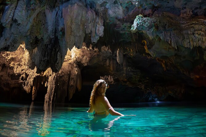 Hidden Cenote Swim: Snorkeling, Sea Turtles and Beachside Lunch - An underground swim before breakfast has fully settled