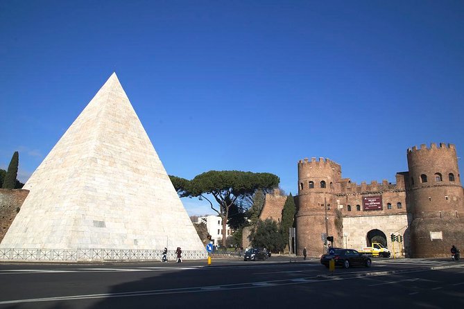 Hidden Gems & Rome Catacomb Semi Private Tour by golf cart - The Aurelian Walls and old city gates