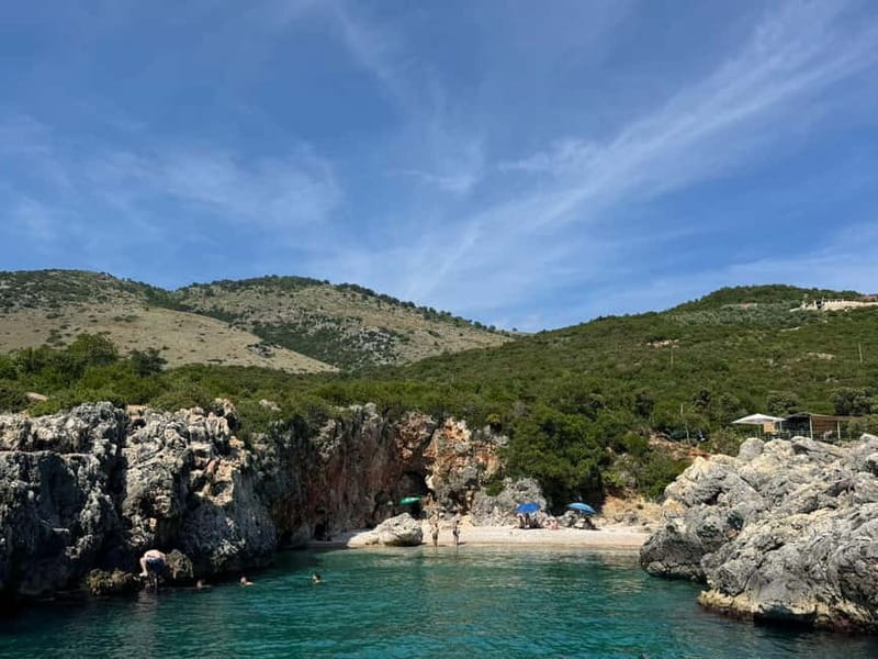Himara: Hidden Beaches and Caves Small Group Boat Tour - Pirate’s Cave, music, and the return along the coast