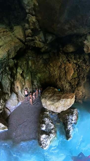 Himare Hidden Gems Tour: 10+ Beaches, Caves & Snorkel Stops - Aquarium Beach and the first clear-water views