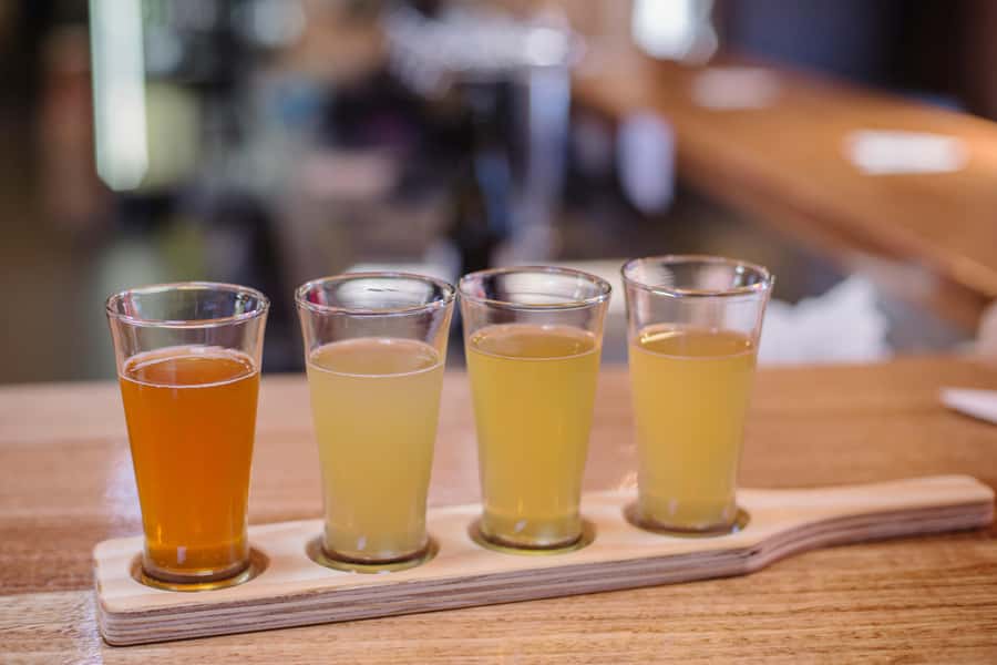 Hobart: Hastings Cave, Tahune Airwalk and Huon Tasting Trail - Lunch before the southern forest reserve