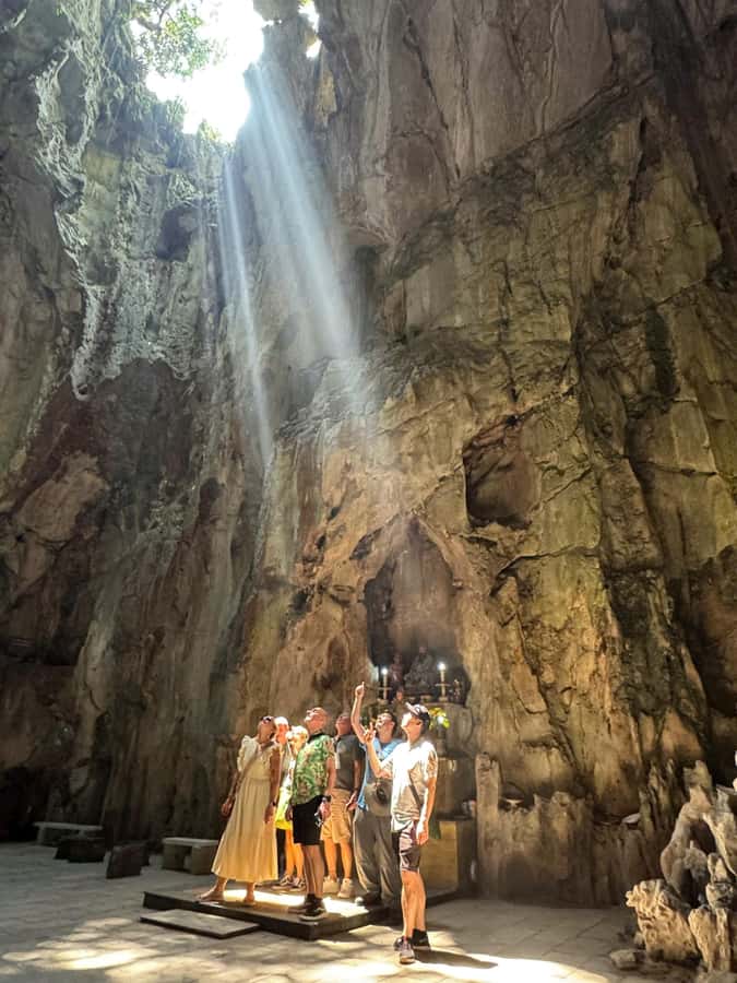 Hoi An: Marble Mountains, Lady Buddha and Am Phu Cave Tour - Am Phu Cave turns sightseeing into a lesson