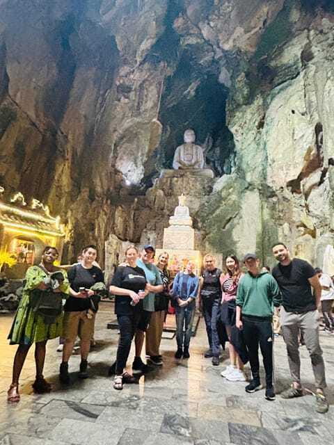 Hoian/Danang: Marble Mountain - Am Phu Cave & Lady Buddha - Guides can shape the whole experience