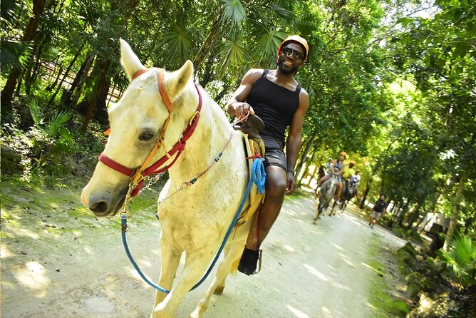 Horseback Riding + ATV + Cenote + Zip-Line from Cancun and Playa del Carmen - Zip lines with hands-on guide support