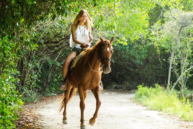 Horseback Riding + ATV + Cenote + Zip-Line from Cancun and Playa del Carmen - Horseback riding: gentle, scenic, and not built for speed