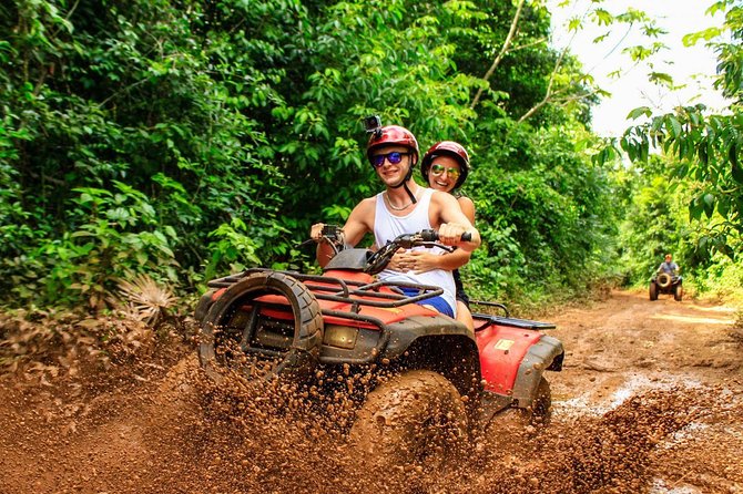 Horseback Riding plus ATV, Cenote, Ziplines, and Lunch - Four ziplines through the jungle