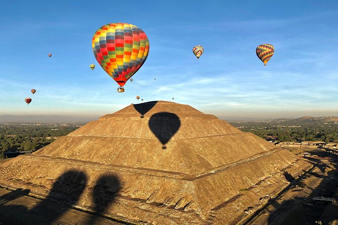 Hot Air Balloon Flight with Breakfast Cave and Pyramids Tour - Obsidian, maguey, pulque, mezcal, and tequila