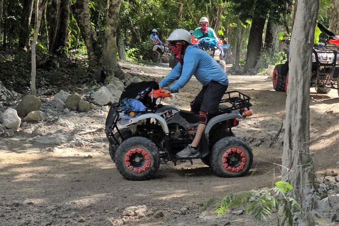 Jade Caverns and Mayan Village Cozumel ATV TOUR - El Cedral, Maya history, and the old church