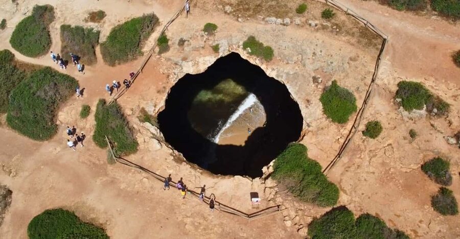 Kayak Adventure: Discover The Benagil Caves - The 15-minute safety briefing at Benagil Beach