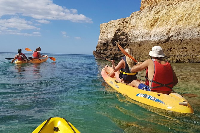 Kayak Benagil Cave with 1st kayak tour company - Entering Benagil Cave for the main stop