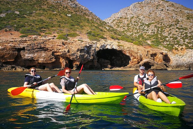 Kayak Dénia "Cova Tallada" + Snorkeling + Speleology - Key things to know before you book