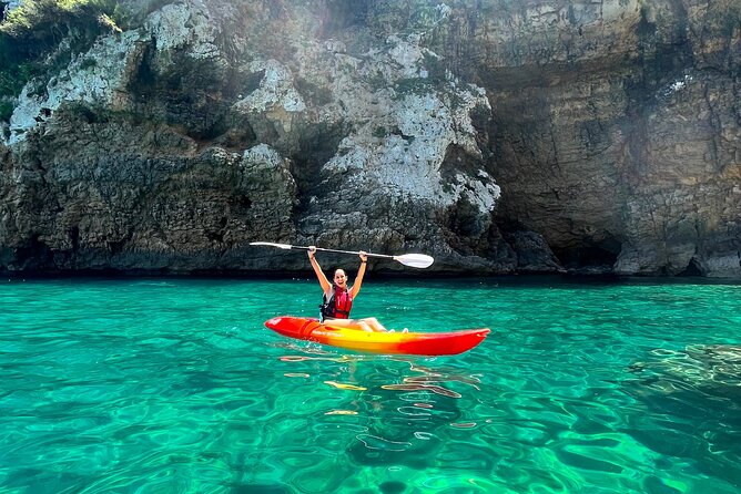 Kayak Paradise: Cala Portixol Snorkel, Cave & Cliff Jumping Tour - What this Cala Portixol morning actually delivers