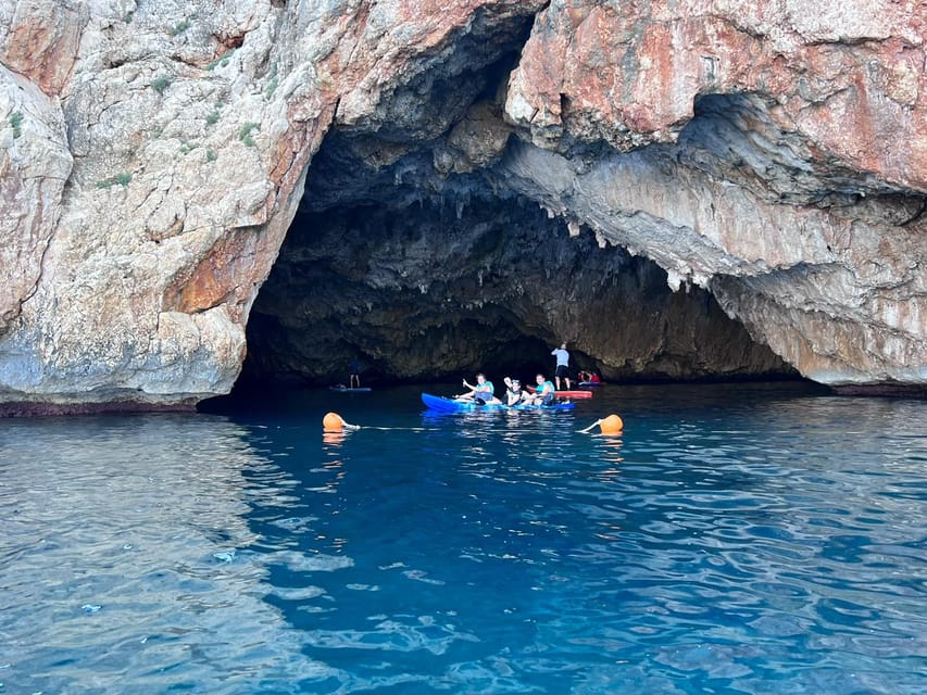 kayak route in granadella javea cave llop marí,cala en caló - Is $53 a fair price?
