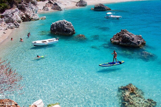 Kayak Sup Tours Lukova Caves - Kroreza - Snorkeling in clear water