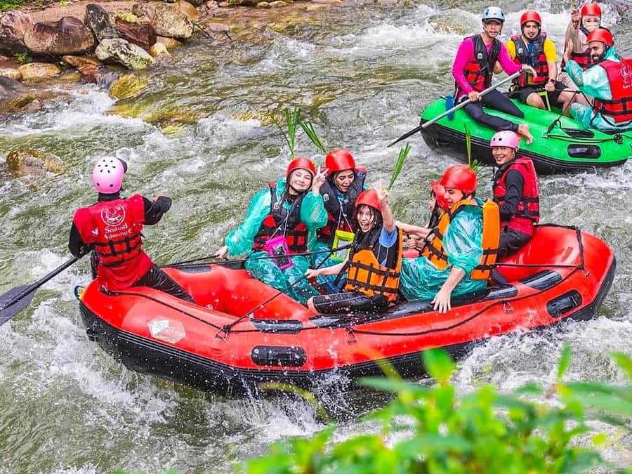 KhaoLak:ATV, ZipLine, & Rafting Adventure Monkey Cave Temple - From Khao Lak to the caves of Phang Nga