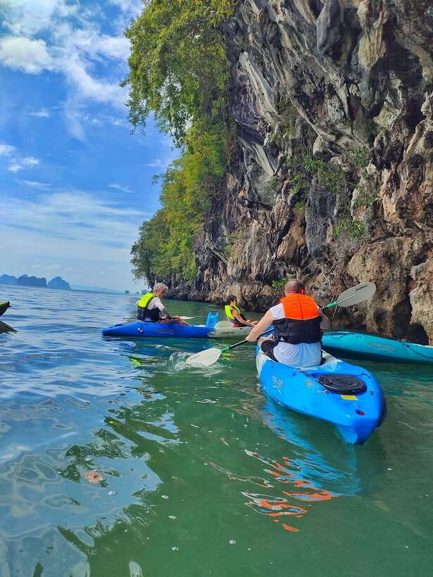 Ko Lanta: Ko Aung, Ko Phee Ghost Cave Island, Talabeng Kayak - Ko Aung, a small island with a short stop