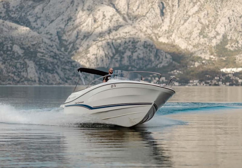 Kotor: Bay of Kotor and Blue Cave Speedboat Tour - Our Lady of the Rocks and the story behind the island