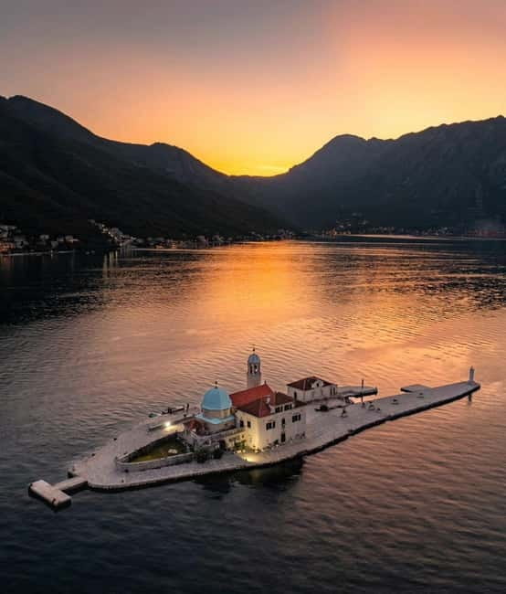 Kotor: Blue Cave and Lady of the Rocks Speedboat Tour - Entering the former Yugoslav submarine tunnel