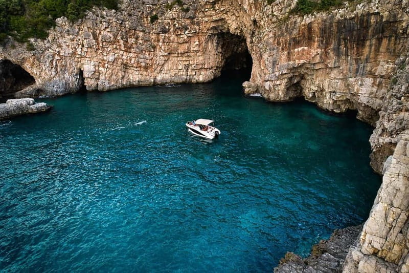 Kotor: Blue Cave and Our Lady of the Rock Speedboat Tour - Former submarine tunnels and Montenegro’s military past