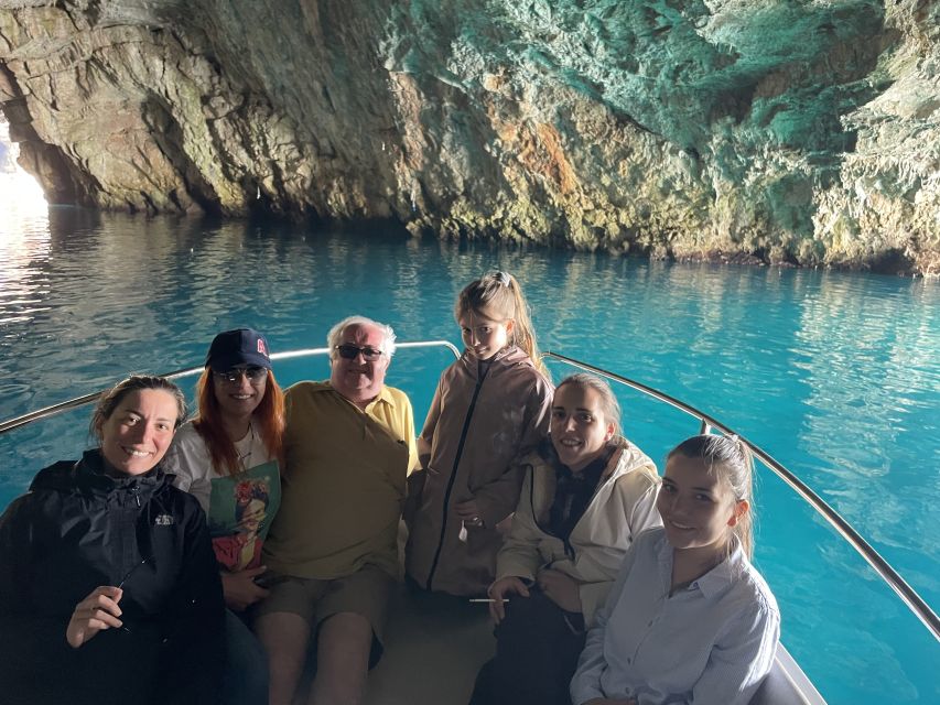 Kotor: Boat Cruise with Blue Cave Swim and Submarine Base - Leaving Kotor and crossing the bay