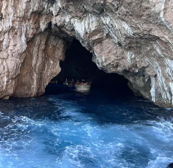 Kotor: Our Lady of the Rocks and Blue Cave Group Boat Tour - Starting at Park Slobode in Kotor
