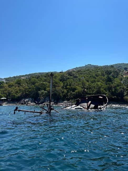 Kotor: Private Blue Cave & Bay of Kotor Boat Tour w/ Drink - Passing Mamula Island and its fortress