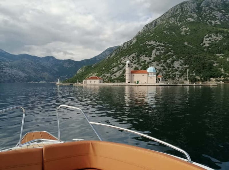 Kotor: Speedboat Tour to Blue Cave and Our Lady of the Rocks - Inside the old Yugoslav submarine tunnels