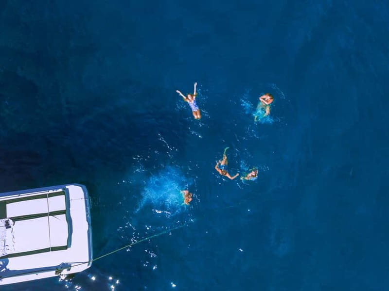Kotor: Swim in the Blue Cave + Lady of the Rocks Tour - Leaving Kotor and crossing toward Perast
