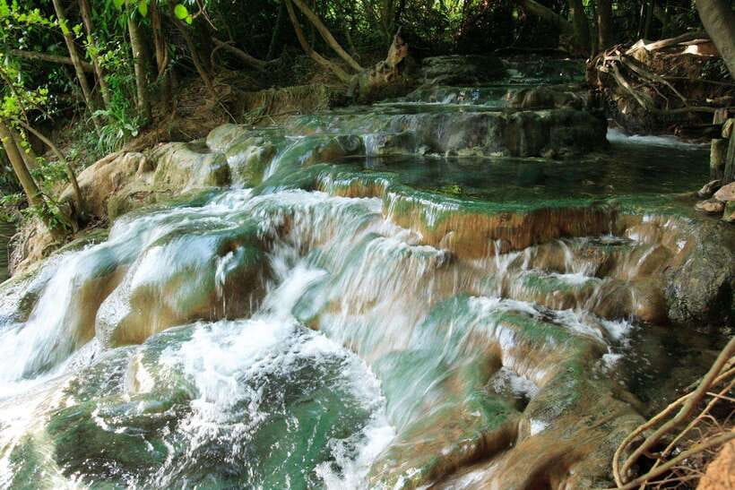 Krabi: Emerald Pool, Hot Waterfall, & Tiger Cave Temple Tour - The one-hour ride into inland Krabi
