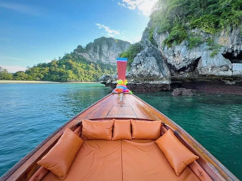 Krabi: Railay Phra Nang & Diamond Cave Sunset Plankton Tour - Railay Beach with an hour for your own plans