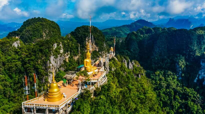 Krabi: Tiger Cave Temple, Emerald Pool and Hot Springs Tour - Four Krabi sights in one demanding day