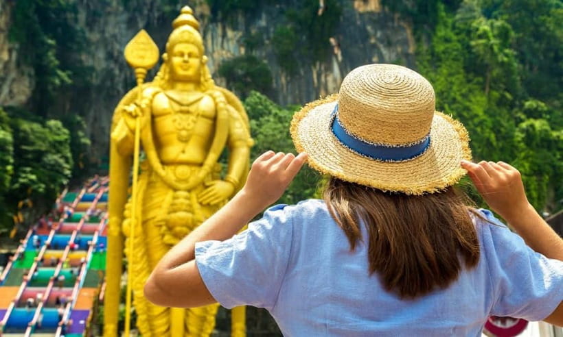 Kuala Lumpur Day Tour: Batu Caves & Elephant Sanctuary - Starting with Batu Caves and the Lord Murugan statue