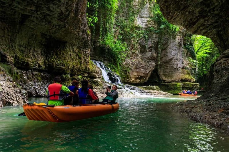 Kutaisi: Martvili, Okatse Canyon, and Prometheus Cave Tour - Key points at a glance