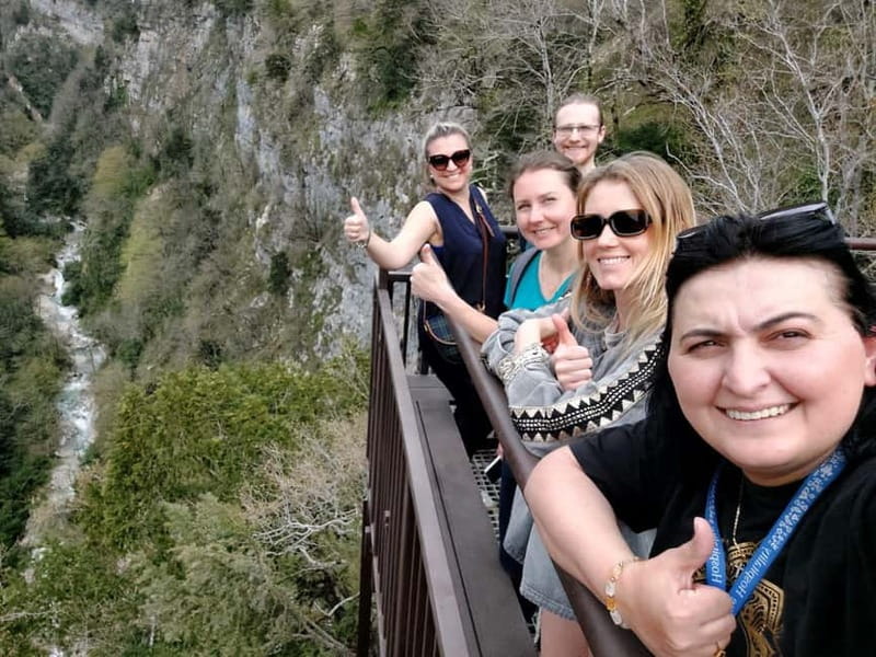Kutaisi: Martvili & Okatse Canyons & Prometheus Cave Tour - Weather, walking, and who should book